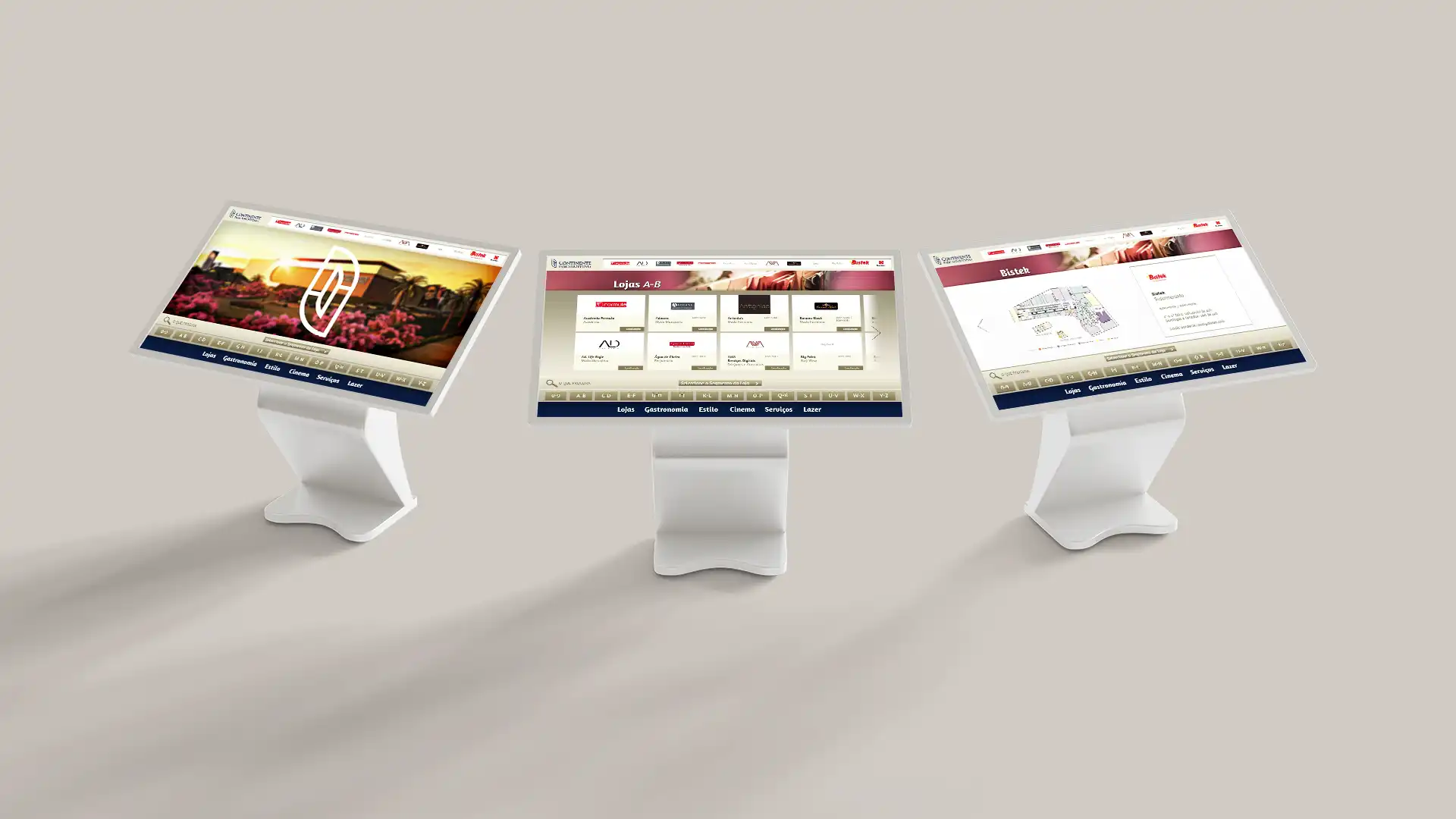 kiosk continente park shopping